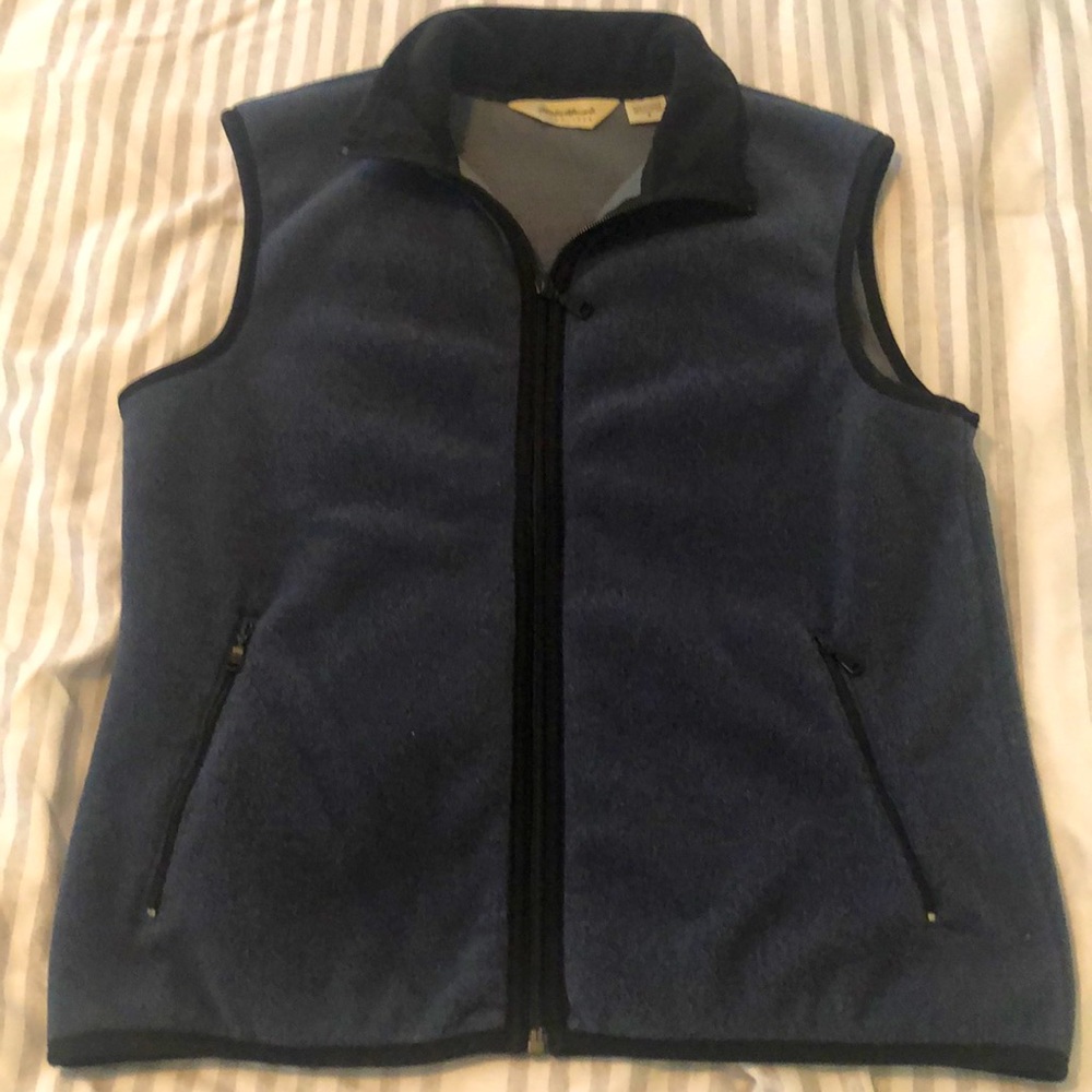 Eddie Bauer fleece vest. Size small.